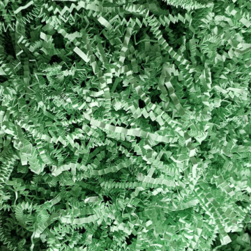 Umplutura din hartie zig-zag -verde deschis 6116