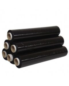 Folie stretch neagra 23 µm 715