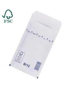 Plic antisoc B12 alb , 140x225+50 mm 356