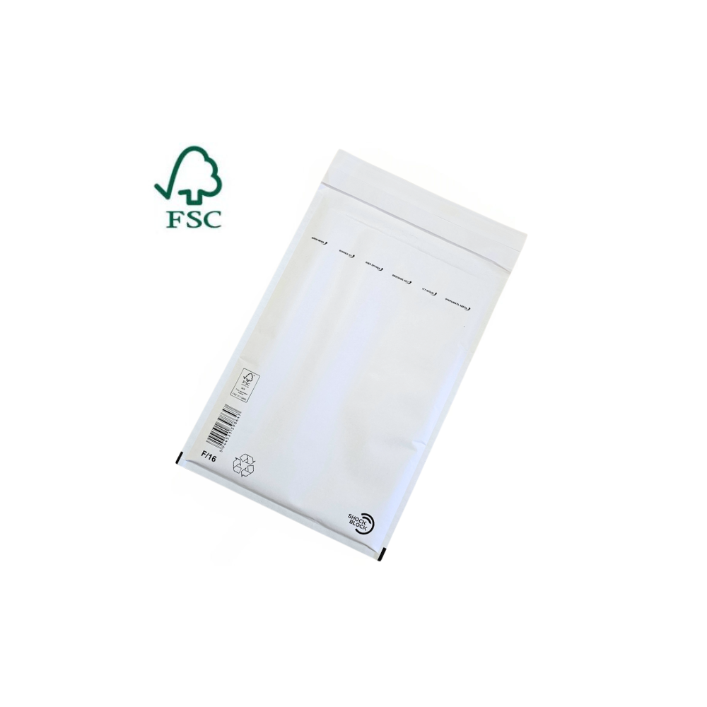 Plic Shock Block F16  alb , 240x350+50 mm main product photo