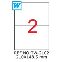 Etichete A4 , 210 x 148,5mm , TW 2102 1196